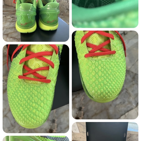 Nike Zoom Kobe 6 Preto low grinch